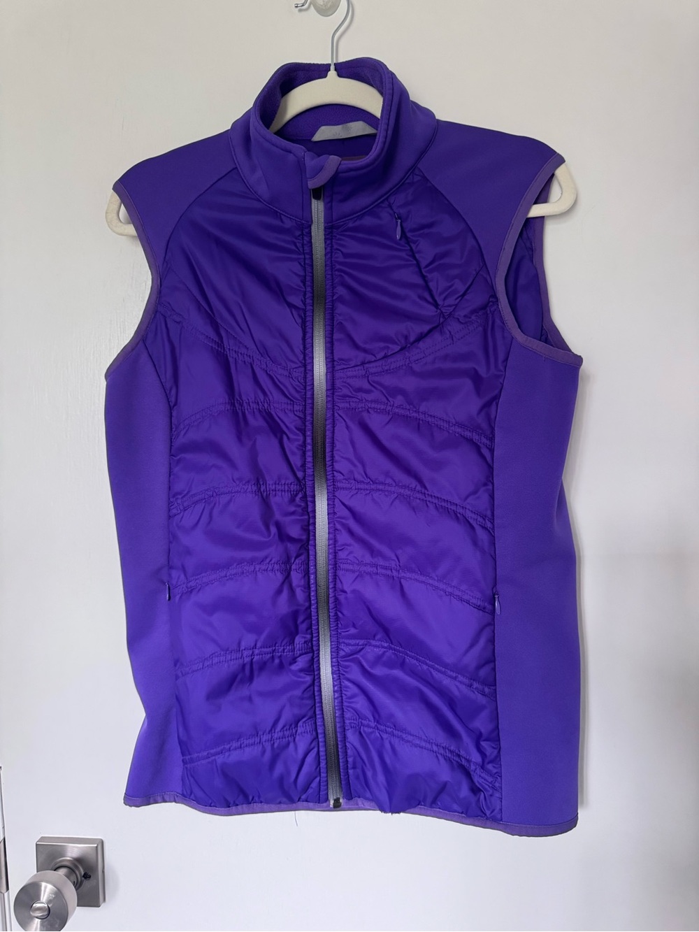 Athleta Vibrant Purple Quilted Vestment
